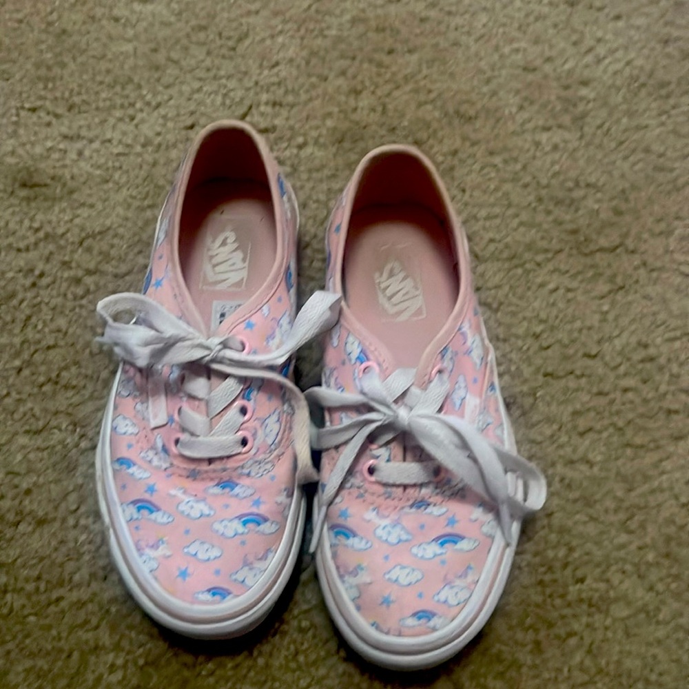 Kids rainbow vans 🌈 low cut🌈